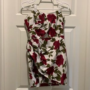 Floral mini dress